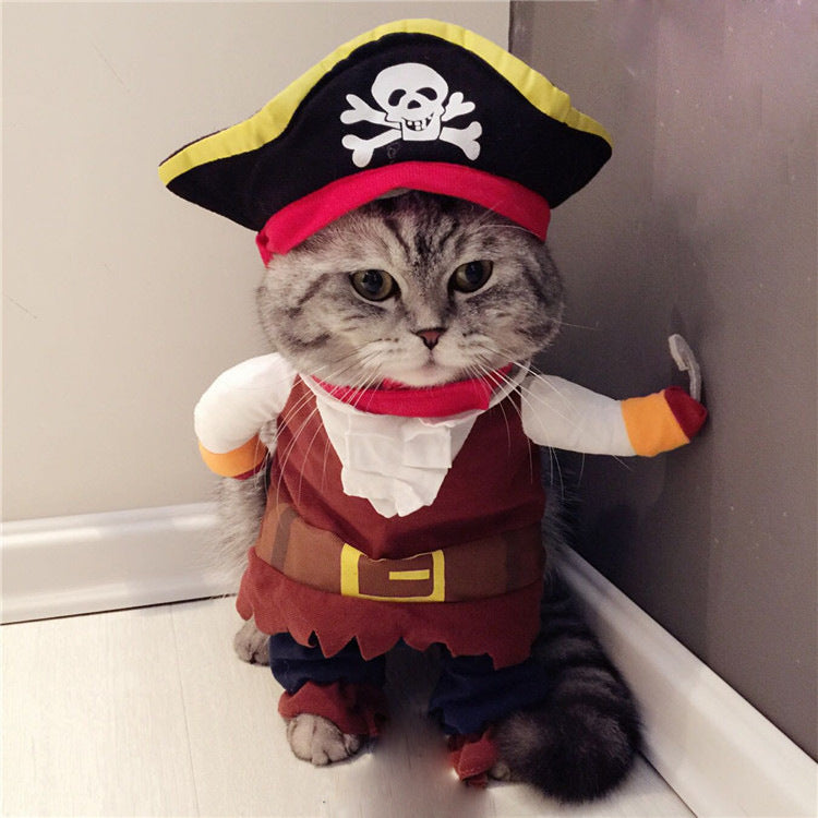 Pirate Costume Cats and Puppies