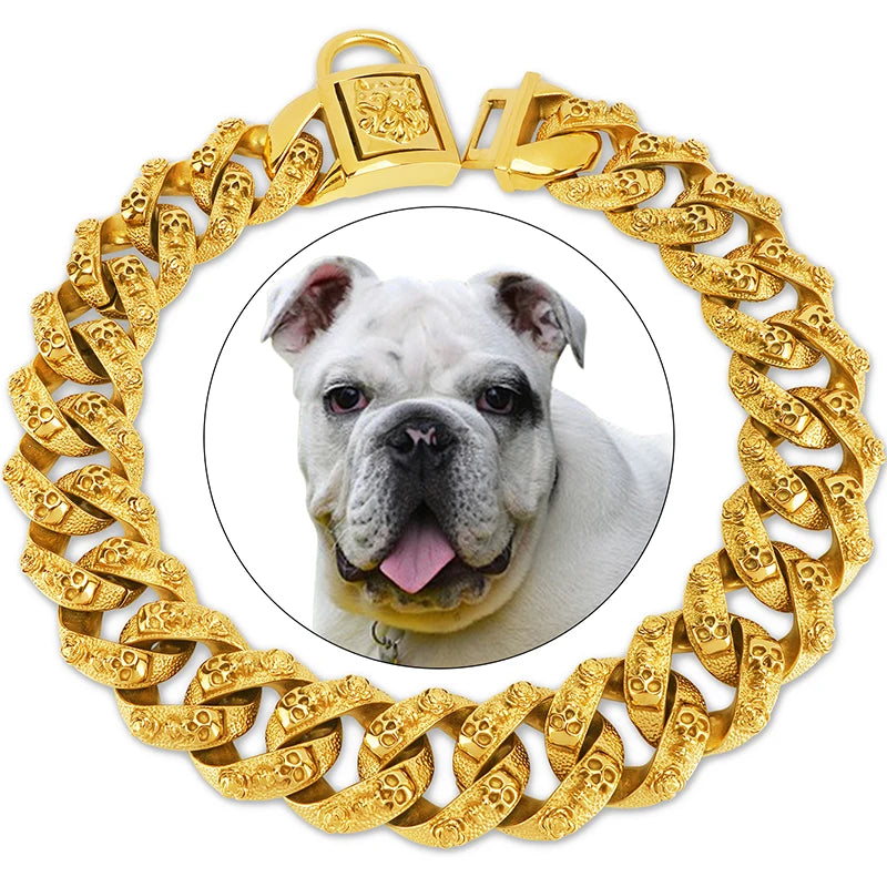 Stylish Dog Chain Collars